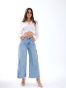 7356 KOT PANTOLON-MAVİ resmi